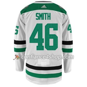 Adidas Maillot de Hockey Dallas Stars GEMEL SMITH 46 Blanc Authentic - Homme